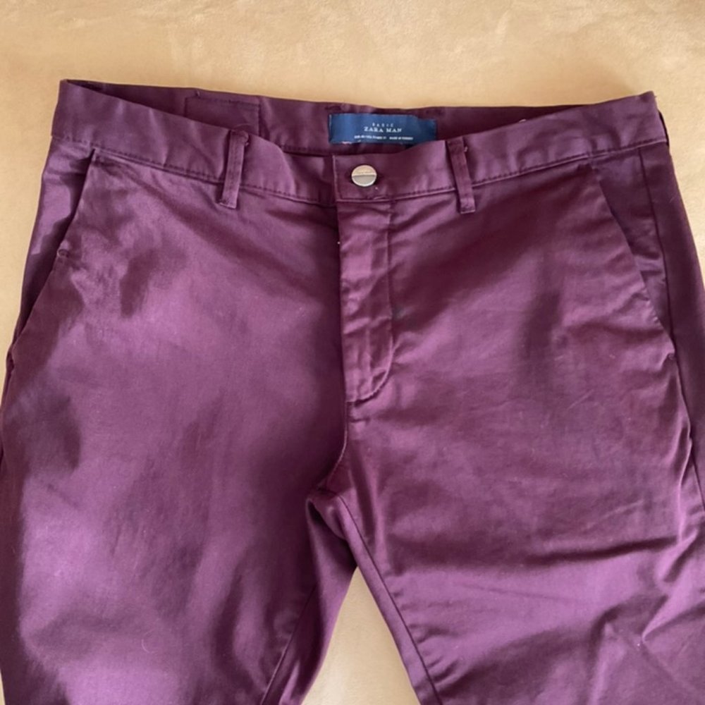 Zara man twill pants chinos- like new!!